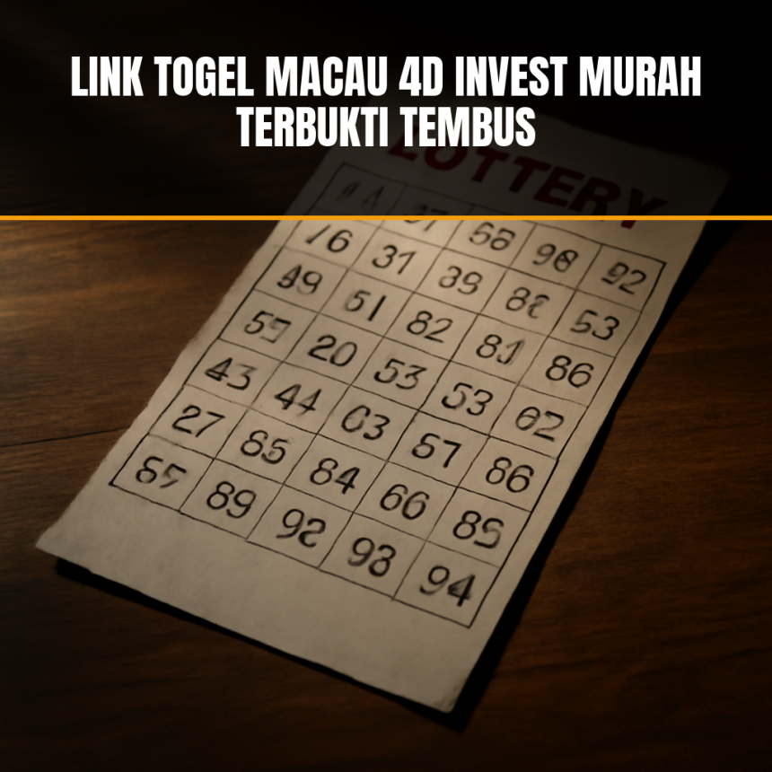 link togel macau 4d